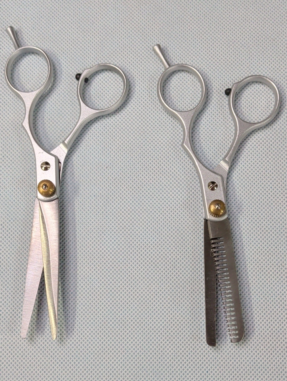 Professional Stainless 5.5 Inch Haircutting and Thinning Scissor Set